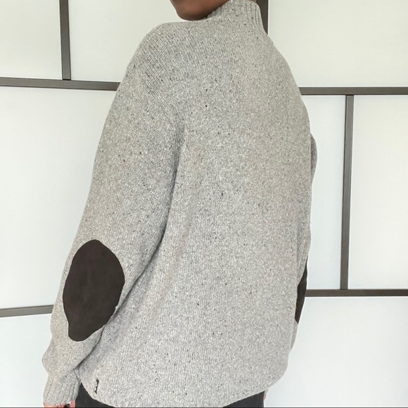 Chap knitted pullover sweater (henley style) - Picture 3 of 5